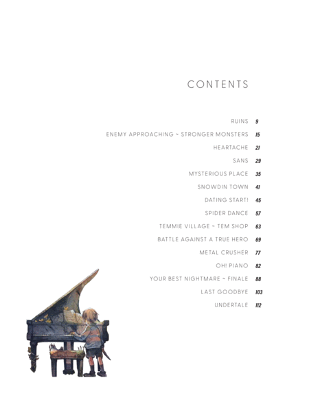 UNDERTALE Piano Collections 2 (Complete Digital Book)