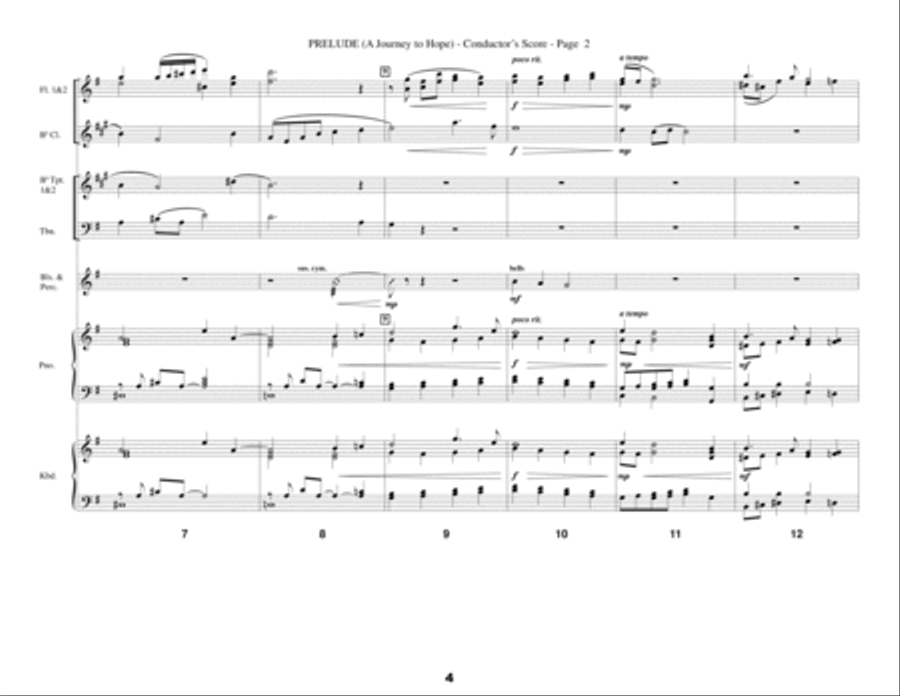 A Journey To Hope (A Cantata Inspired By Spirituals) - Full Score Choir scores gallery preview page 4