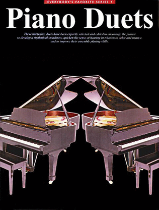 Book cover for Everybody's Favorite Piano Duets