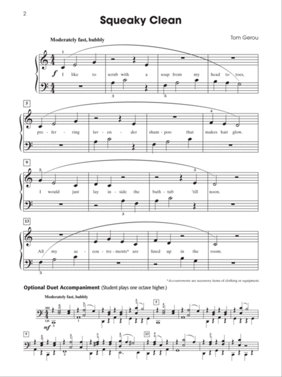 Piece by Piece A-C (Value Pack) Easy Piano scores gallery preview page 15