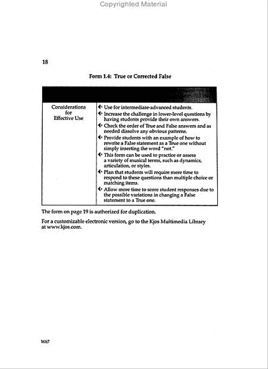 Maximizing Student Performance: Music Theory in Band and Orchestra Concert Band Methods scores gallery preview page 3