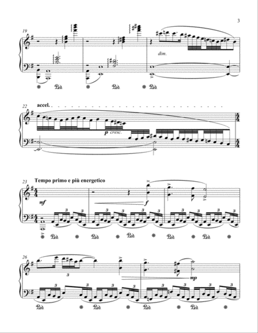 Trio for Piano Alone Piano Solo scores gallery preview page 5