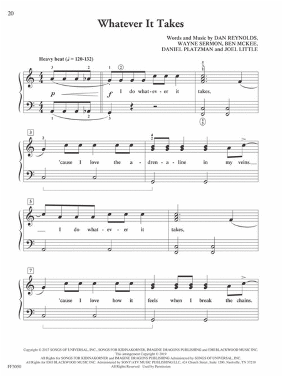 ShowTime® Piano Hits Piano Method scores gallery preview page 6