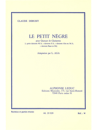 Le Petit Negre (clarinets 4)
