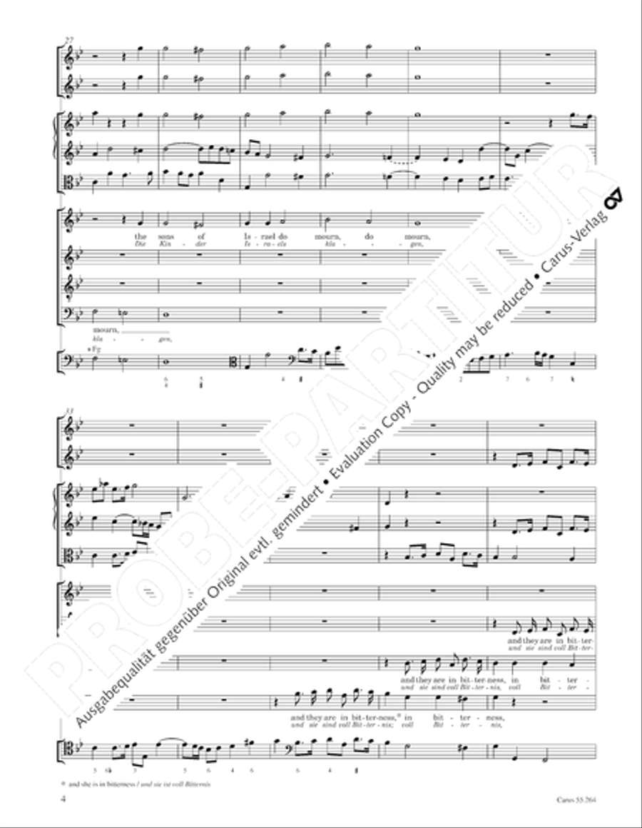 Israel in Egypt - Part I Israel in Egypt - Part I 4-Part scores gallery preview page 16