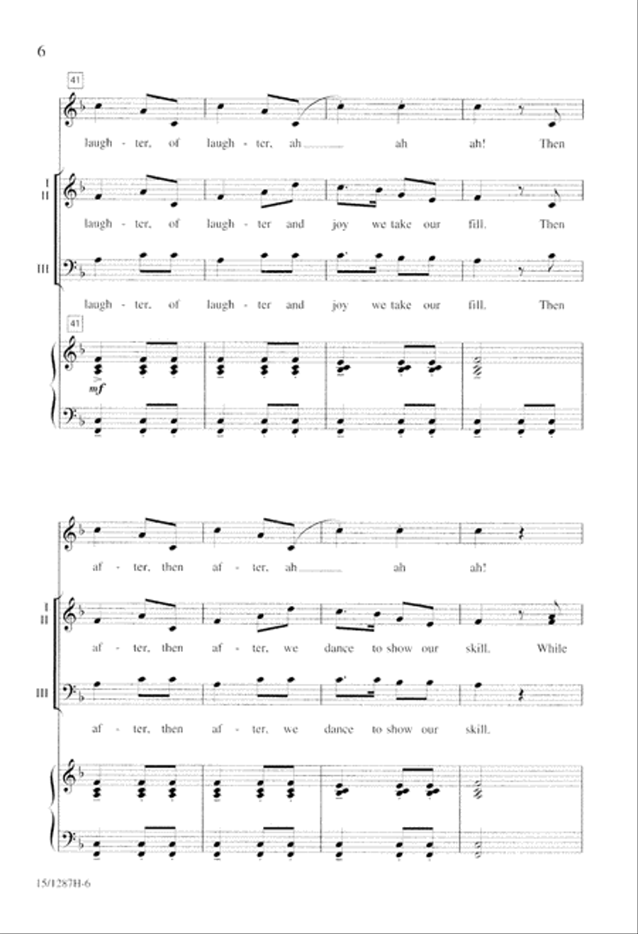 Winter Carnival Winter Carnival 3-Part scores gallery preview page 6