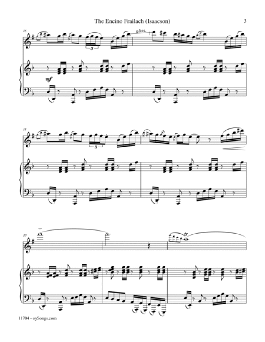 Encino Frailach Piano scores gallery preview page 3