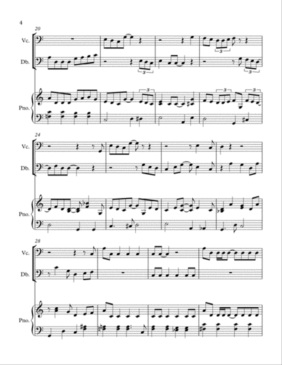 Baby, It's Cold Outside Set of Parts scores gallery preview page 4