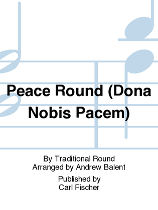 Book cover for Peace Round (Dona Nobis Pacem)