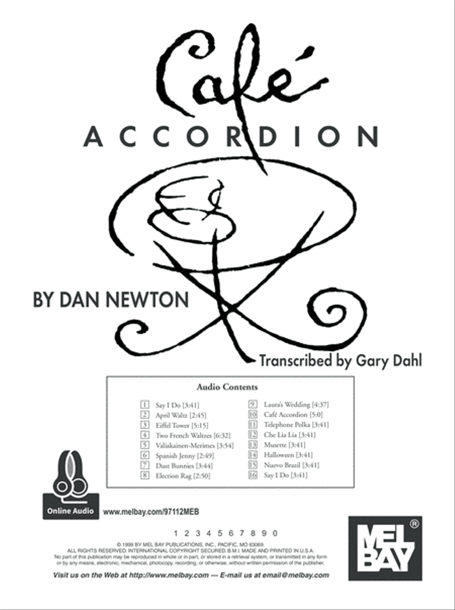 Cafe Accordion Cafe Accordion Accordion scores gallery preview page 2