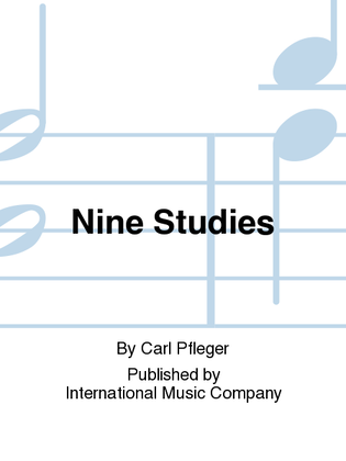 Book cover for Nine Studies