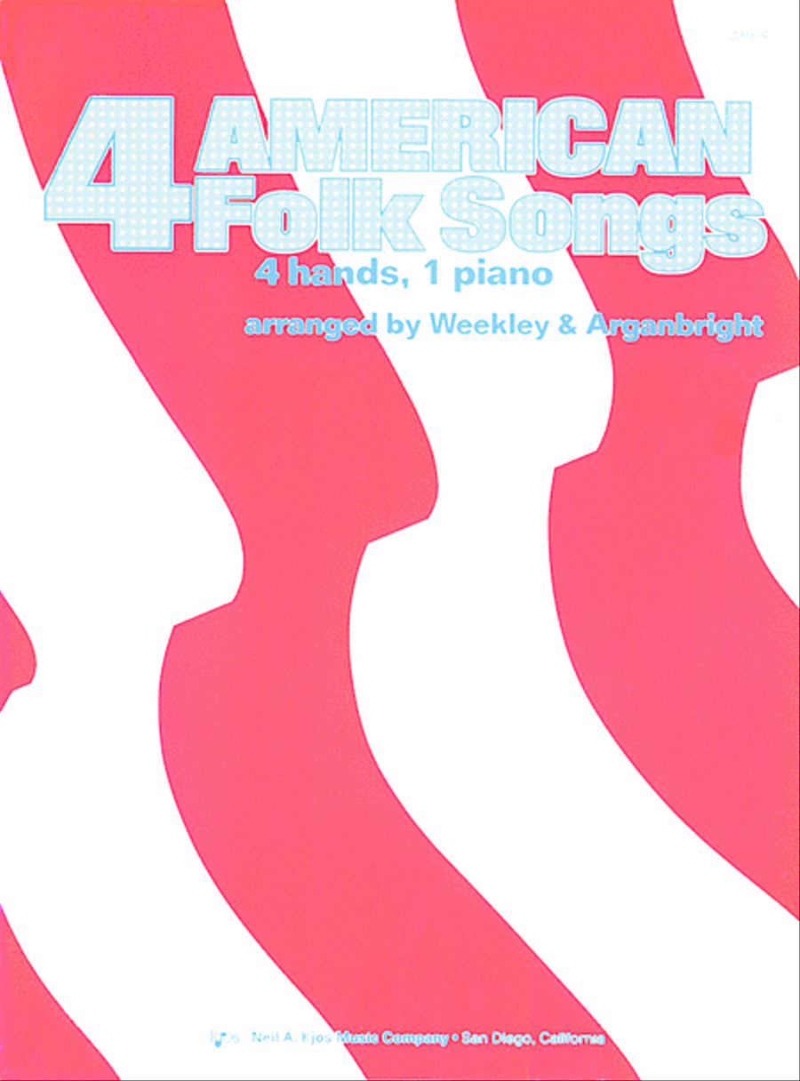 Four American Folk Songs Four American Folk Songs Easy Piano scores gallery preview page 1
