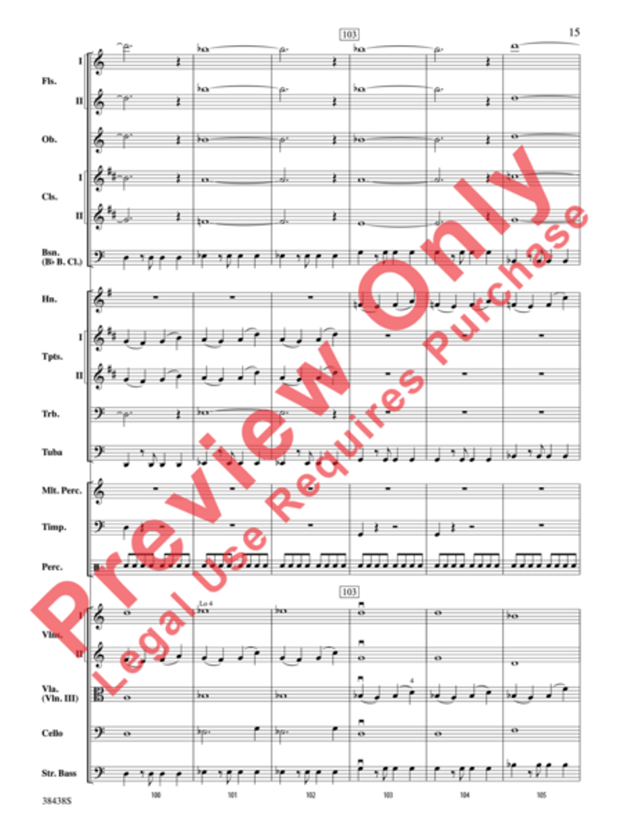 Harry Potter and the Deathly Hallows, Part 2, Selections from Full Orchestra scores gallery preview page 16