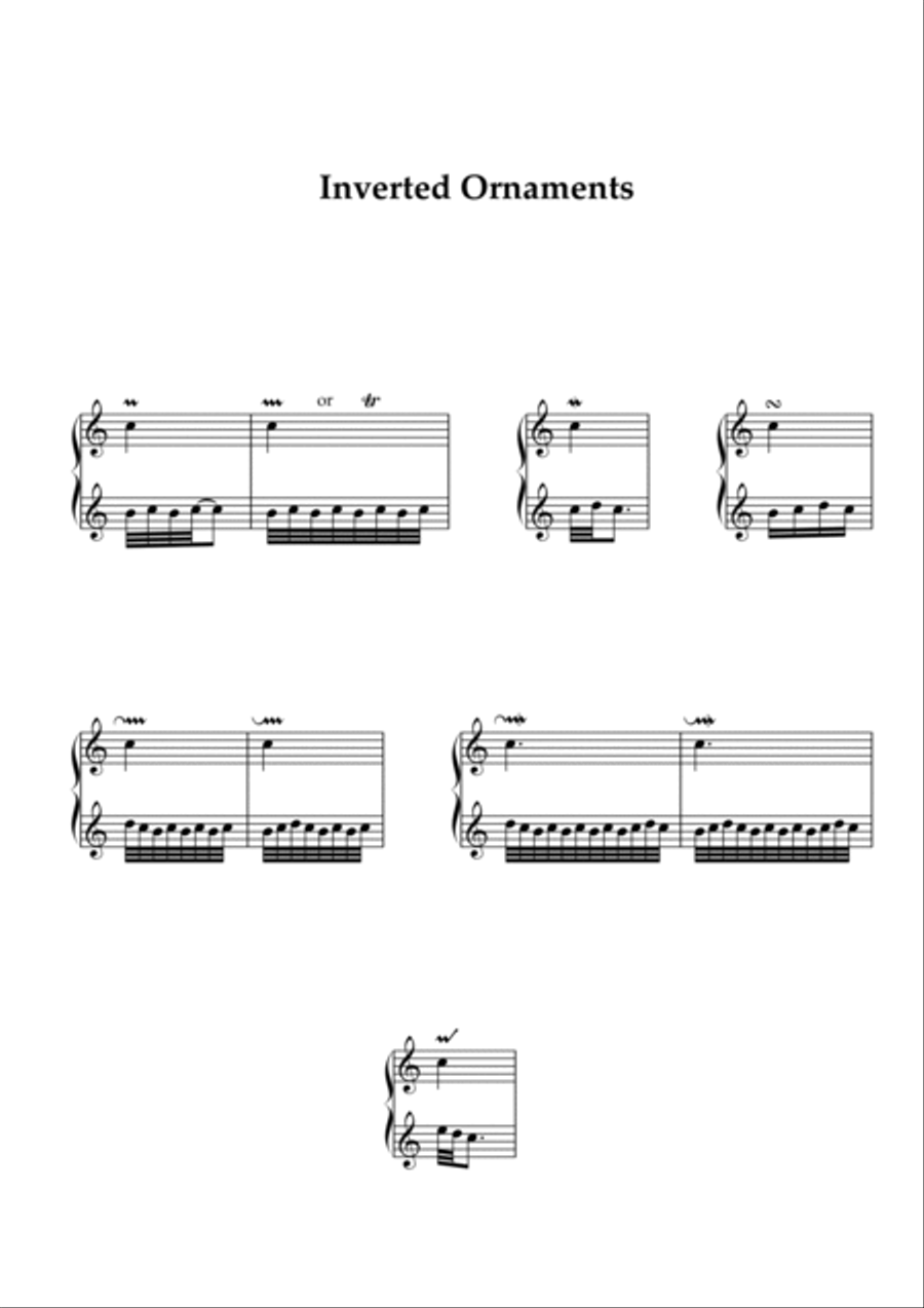 Prelude & Fugue No. 4 in C sharp minor (BWV 873) - Chromatically Inverted Piano scores gallery preview page 3