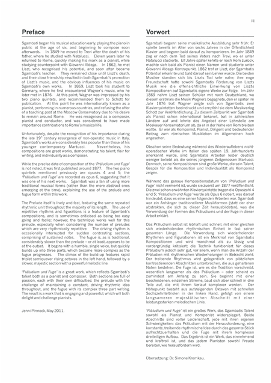 Praludium und Fuge, Opus 6 Piano Solo scores gallery preview page 5