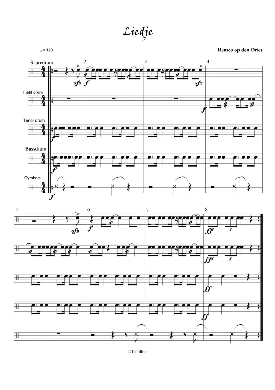 Liedje School and Community scores gallery preview page 1