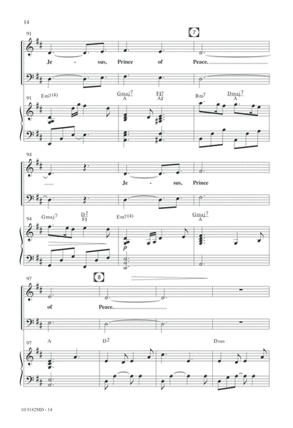 Jesus, Prince of Peace by Jay Rouse 4-Part - Digital Sheet Music