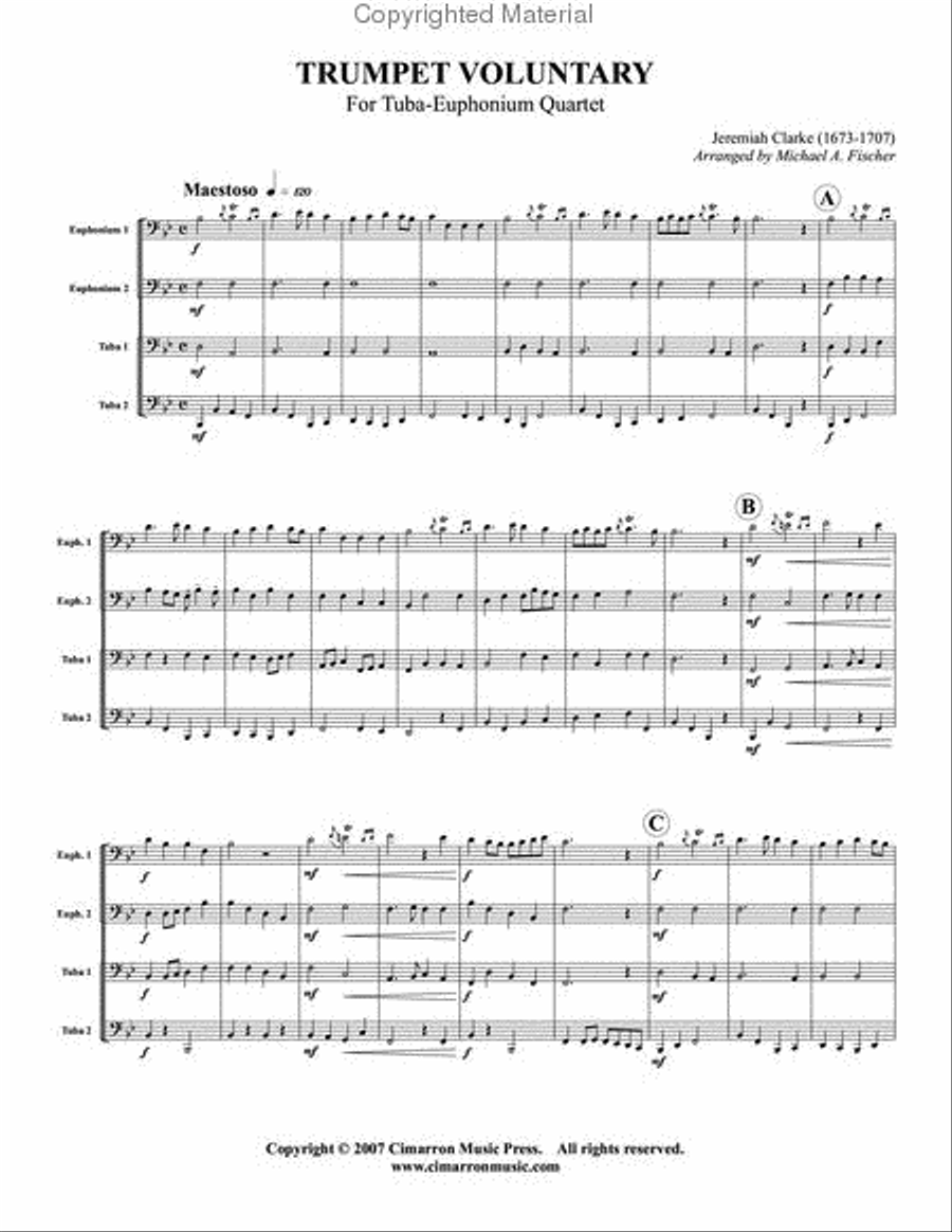 Trumpet Voluntary Trumpet Voluntary EETT scores gallery preview page 2