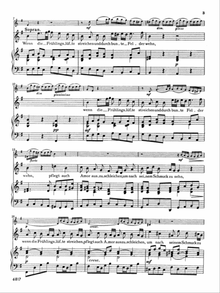 Soprano Arias from Church Cantatas (12 Secular), Volume 2