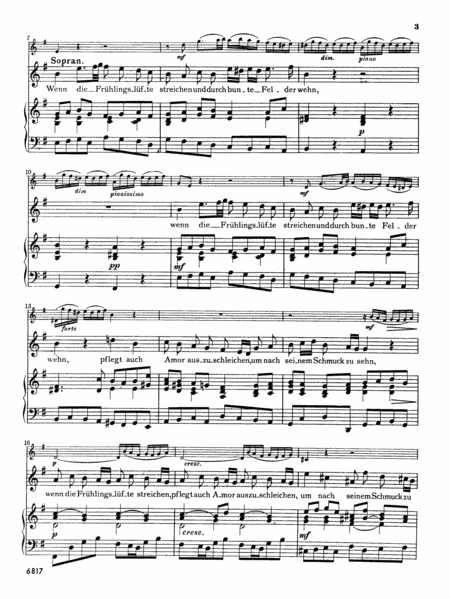Soprano Arias from Church Cantatas (12 Secular), Volume 2