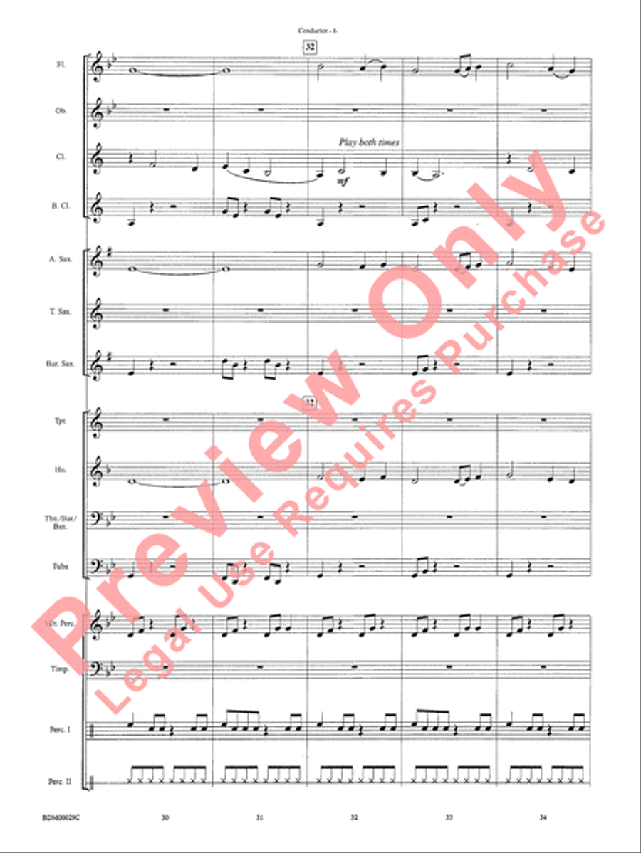 Serengeti Dreams Serengeti Dreams Concert Band scores gallery preview page 8