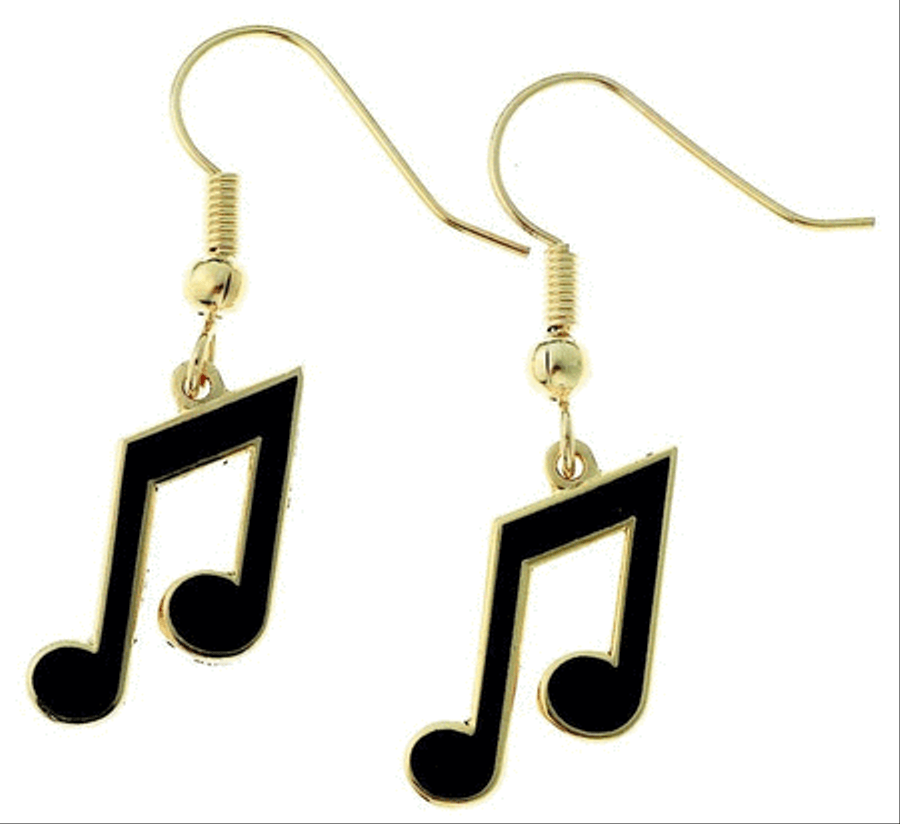 Earrings Quaver Black School and Community scores gallery preview page 1