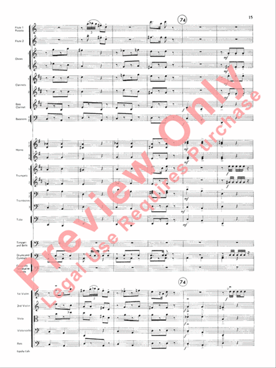 España Cañi Full Orchestra scores gallery preview page 16