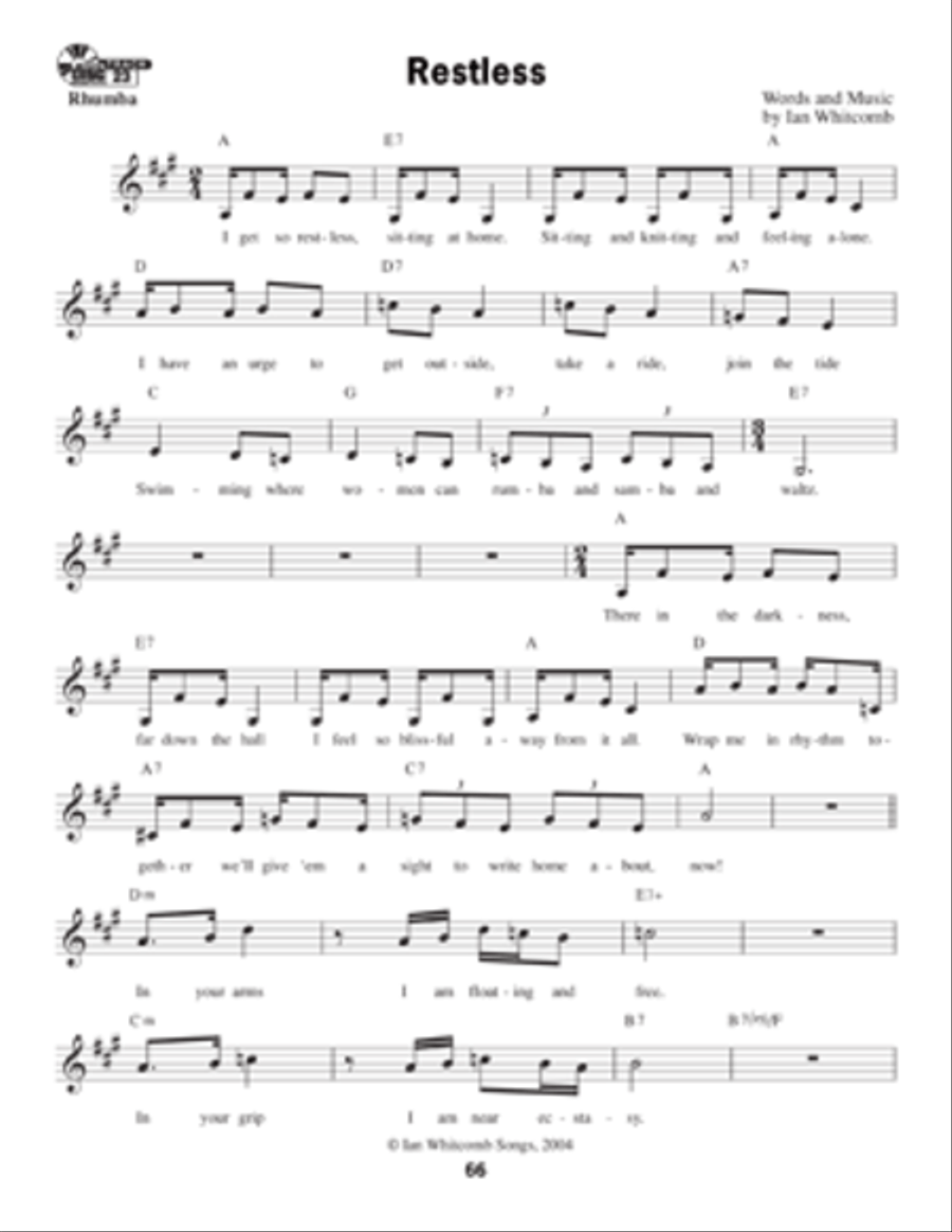 Ian Whitcomb Songbook Voice scores gallery preview page 5