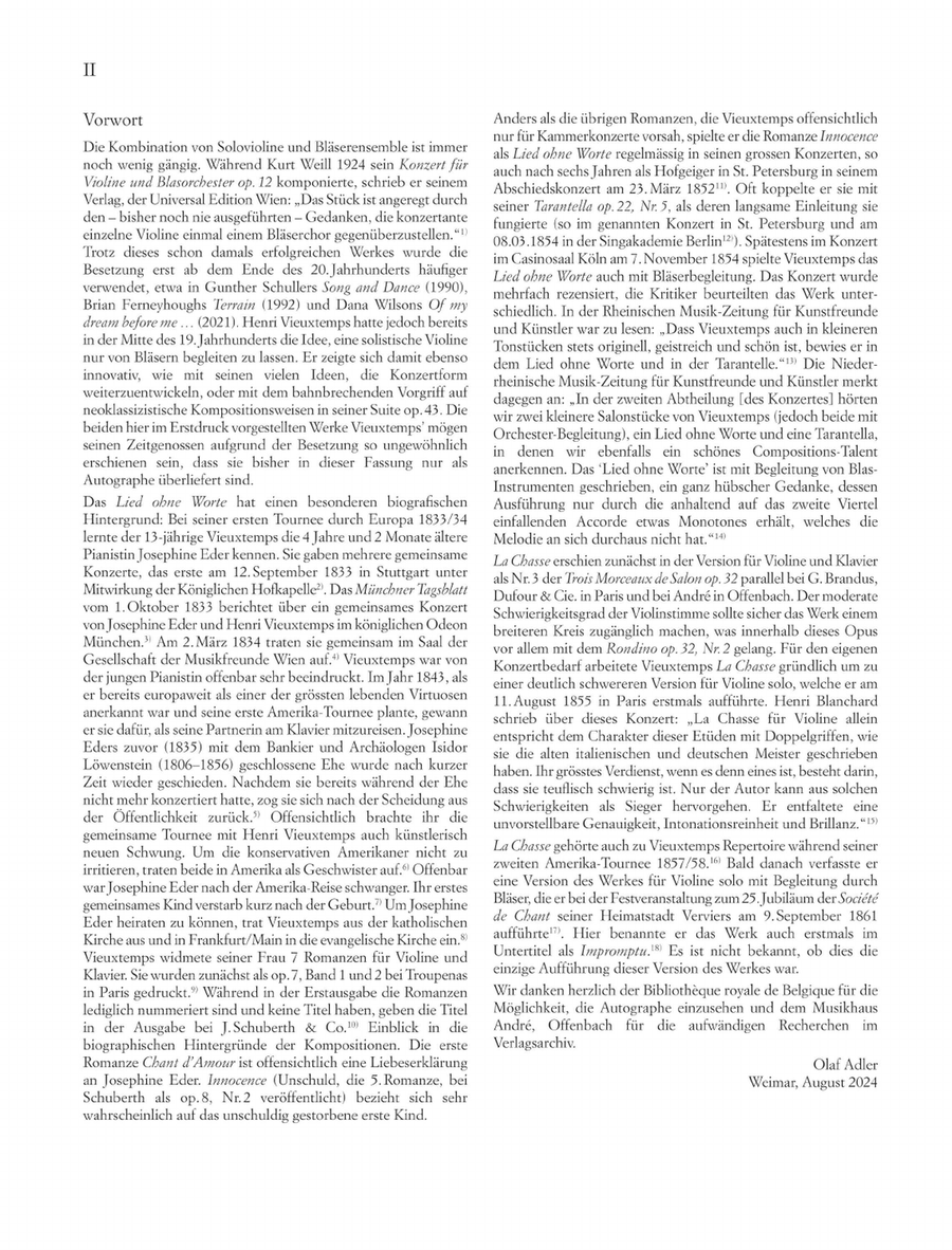 Works for violin and winds Violin scores gallery preview page 2