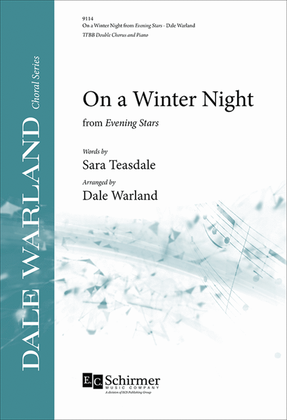 Book cover for On a Winter Night: from Evening Stars