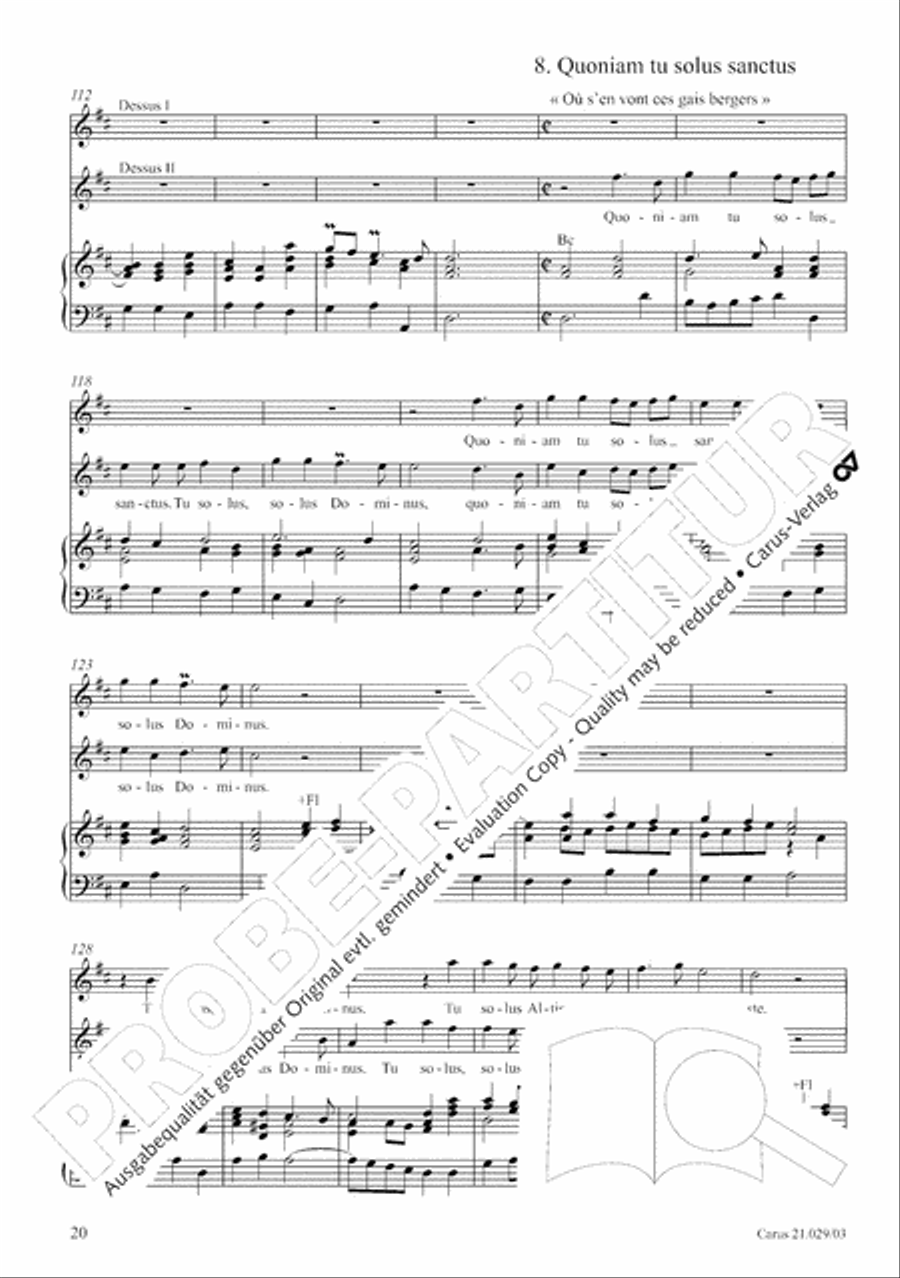 Messe de Minuit pour Noel TB scores gallery preview page 21