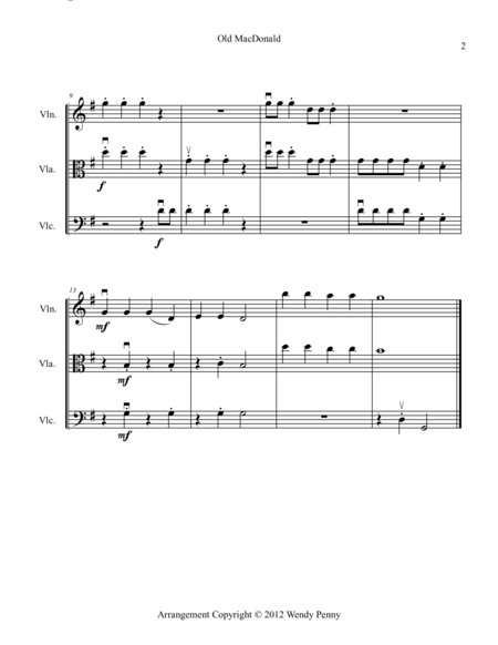 Children's Music for a String Trio of Violin, Viola and Cello Book 3 image number null