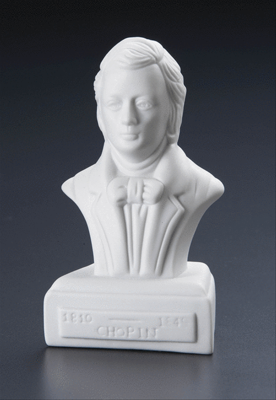 Chopin 5″ Music Statues scores gallery preview page 1