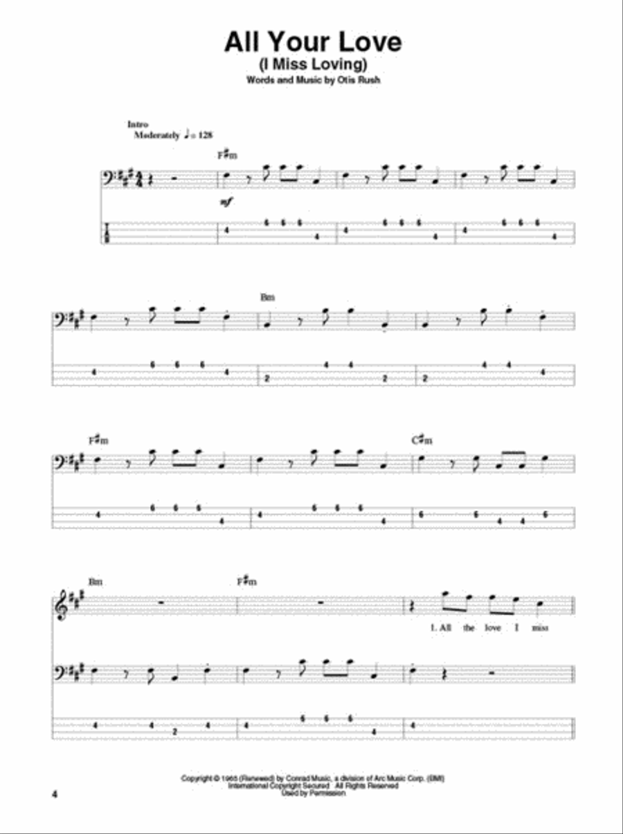 Blues Blues Electric Guitar scores gallery preview page 3