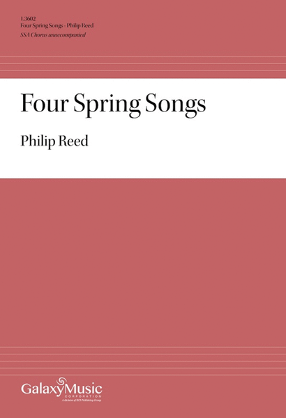 Four Spring Songs image number null
