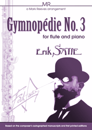 Book cover for Gymnopedie No 3 for flute and piano