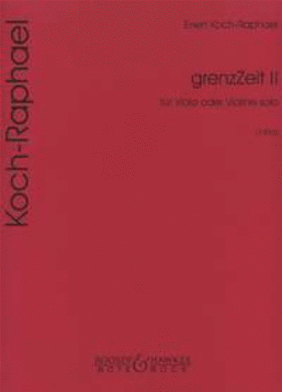 grenzZeit II grenzZeit II Viola scores gallery preview page 1