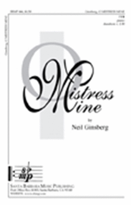 Book cover for O Mistress Mine - TTB/TBB Octavo