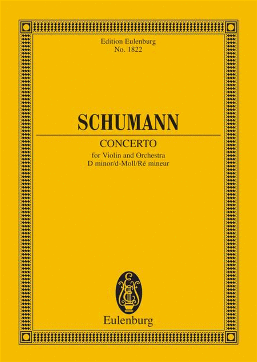 Book cover for Concerto D Minor