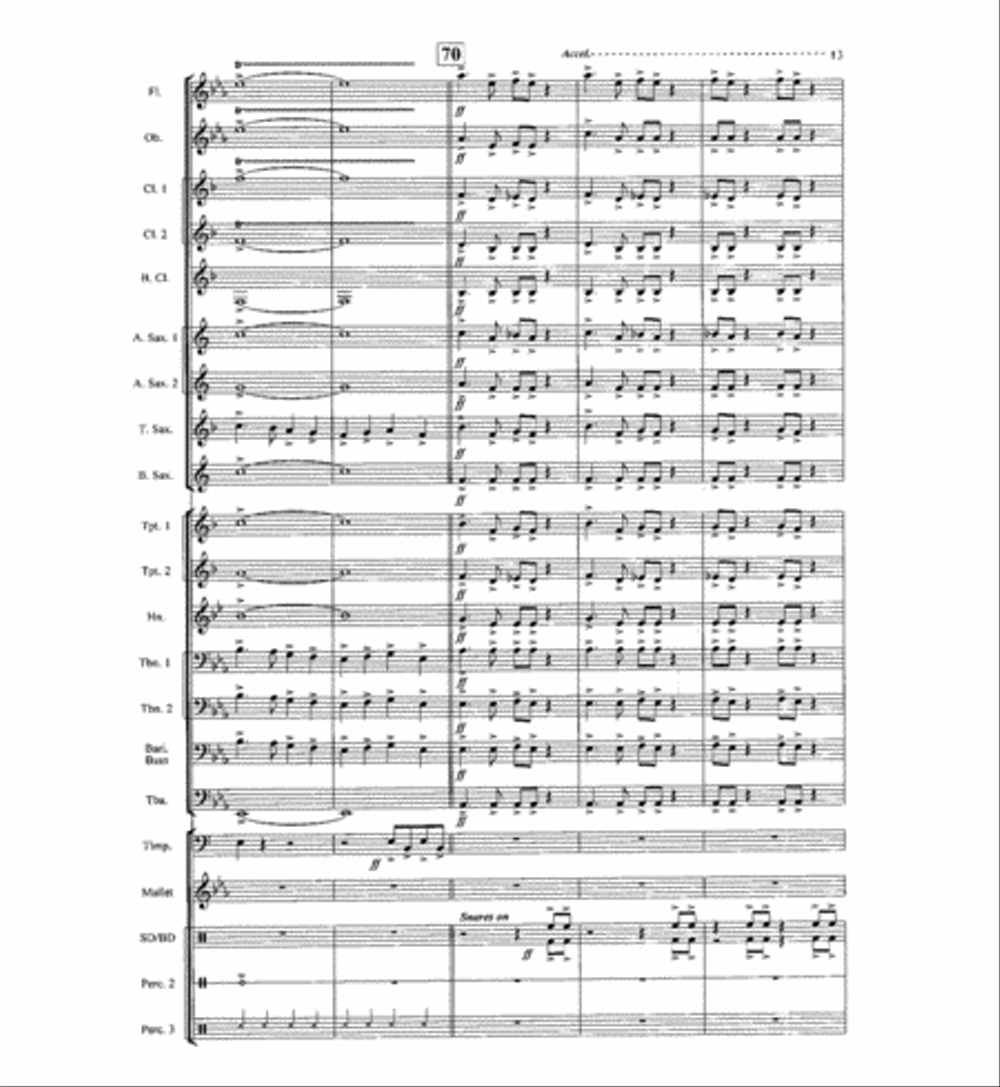 A Crazy, Mixed-Up Christmas Concert Concert Band scores gallery preview page 14