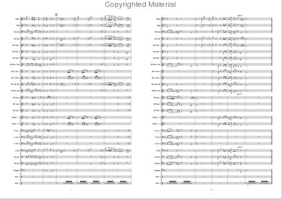 Samson Concert Band scores gallery preview page 10