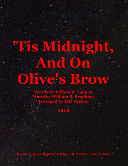 'Tis Midnight, And On Olive's Brow image number null
