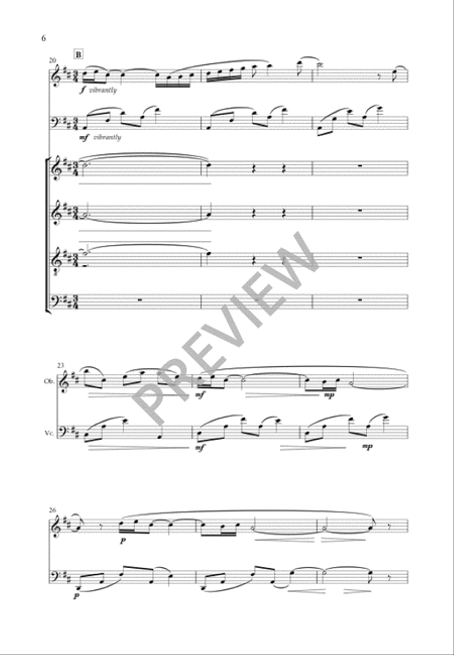 Remembering Remembering 4-Part scores gallery preview page 7