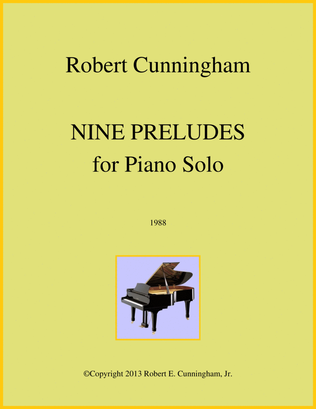 Nine Preludes for Piano Solo