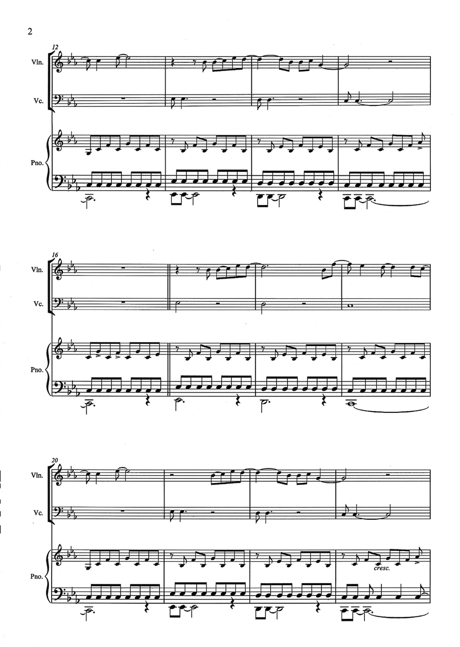 Titanium Piano Trio scores gallery preview page 2
