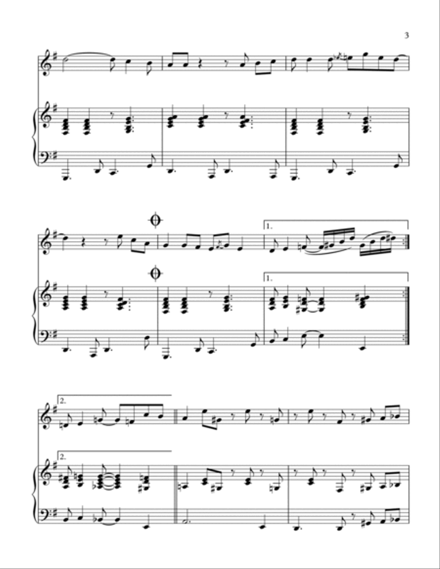 Guantanamera Flute Solo scores gallery preview page 4