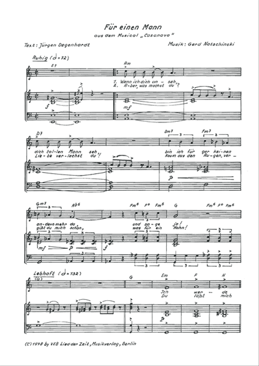 Fur einen Mann Voice scores gallery preview page 3