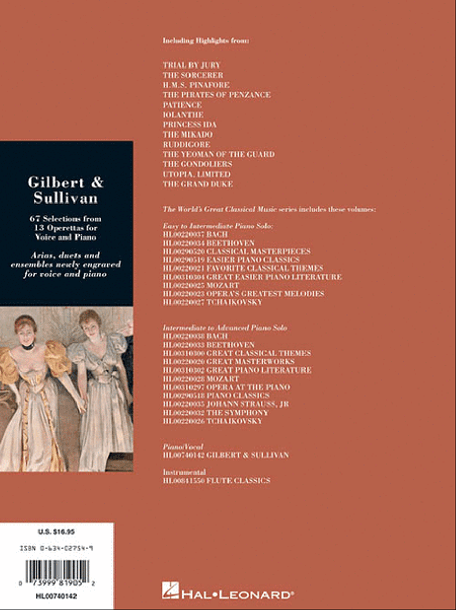 Gilbert & Sullivan Piano, Vocal scores gallery preview page 2