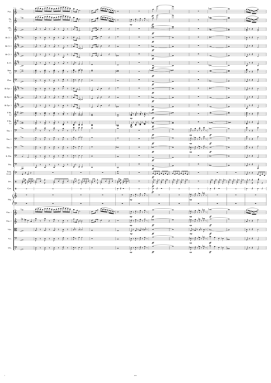 The Screaming Bridge The Screaming Bridge Full Orchestra scores gallery preview page 2