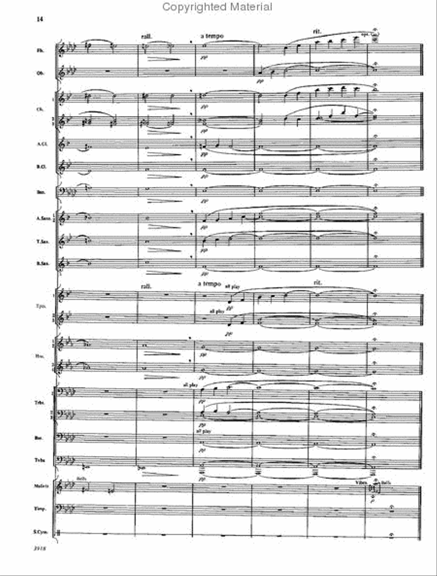 Danny Boy Danny Boy Concert Band scores gallery preview page 13